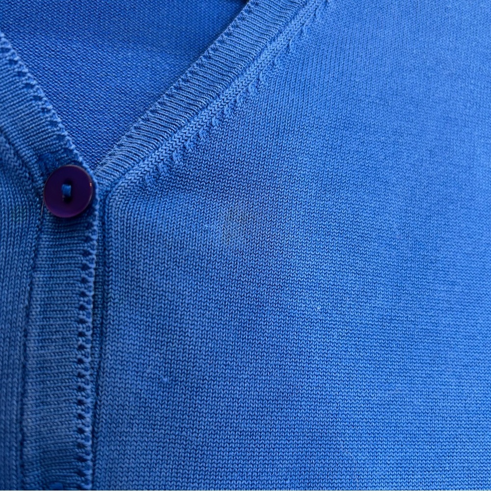 Pendleton Blue Cardigan Button Up Medium - image 3